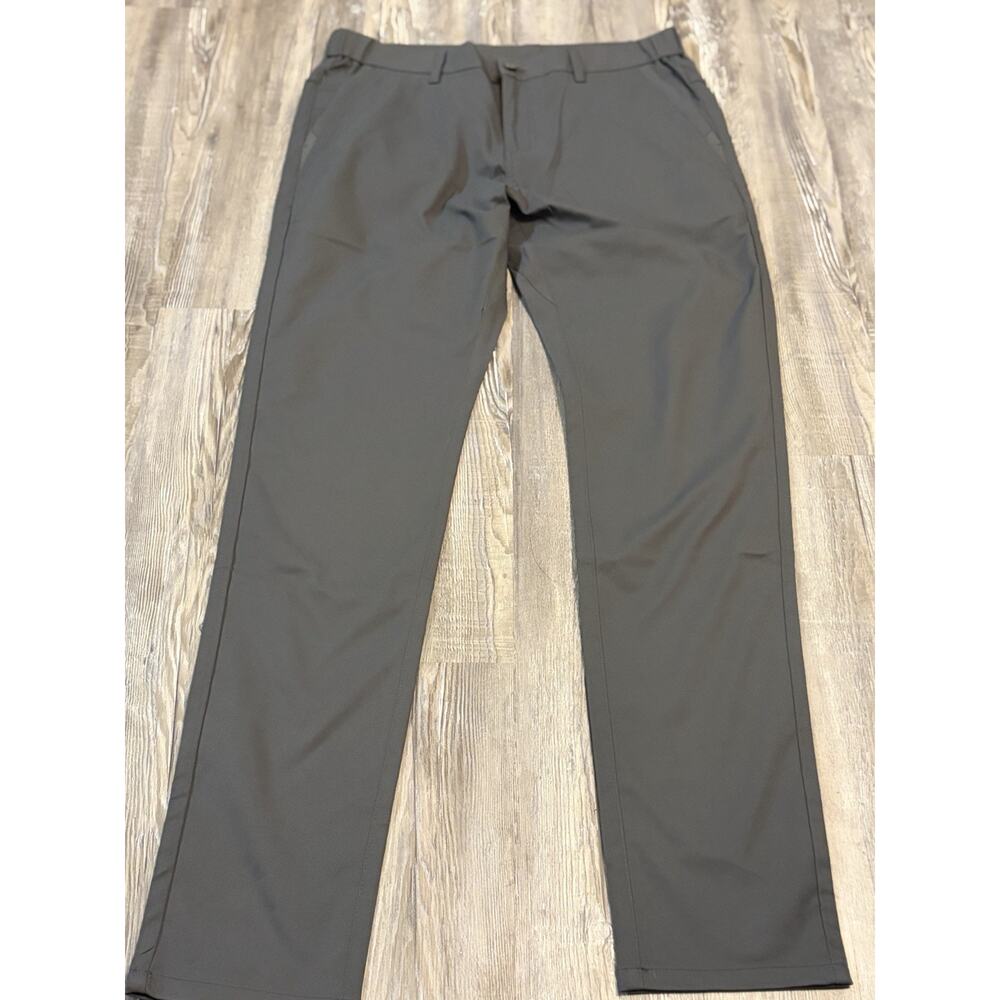 Jack Archer Jetsetter Tech Pants Mens 33x34 Charcoal Stretch Travel Golf